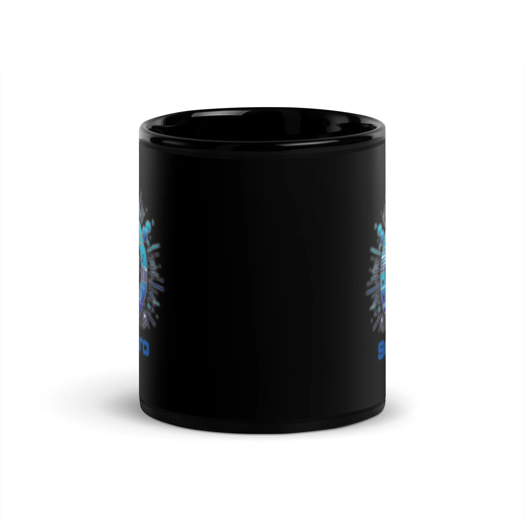 SoMetro Radio - Black Glossy Mug - Image 3